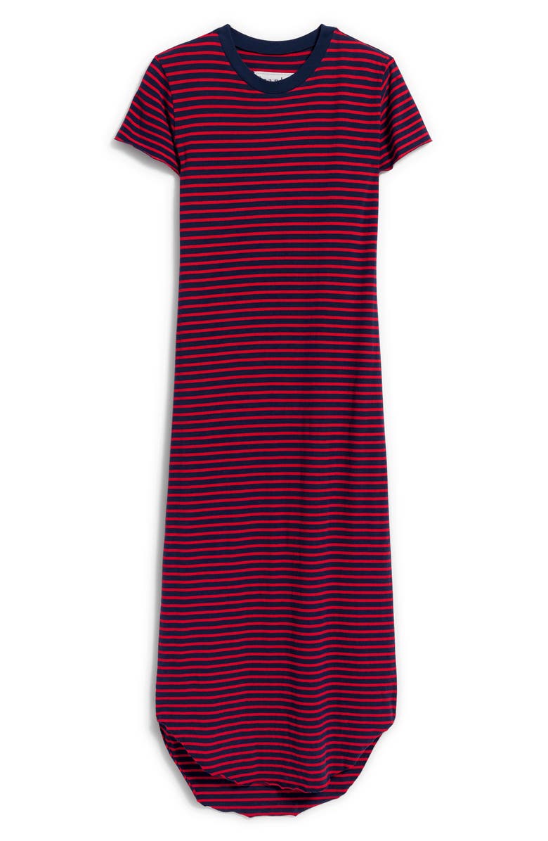 Frank & Eileen Harper Perfect Stripe Maxi T-Shirt Dress, Main, color,