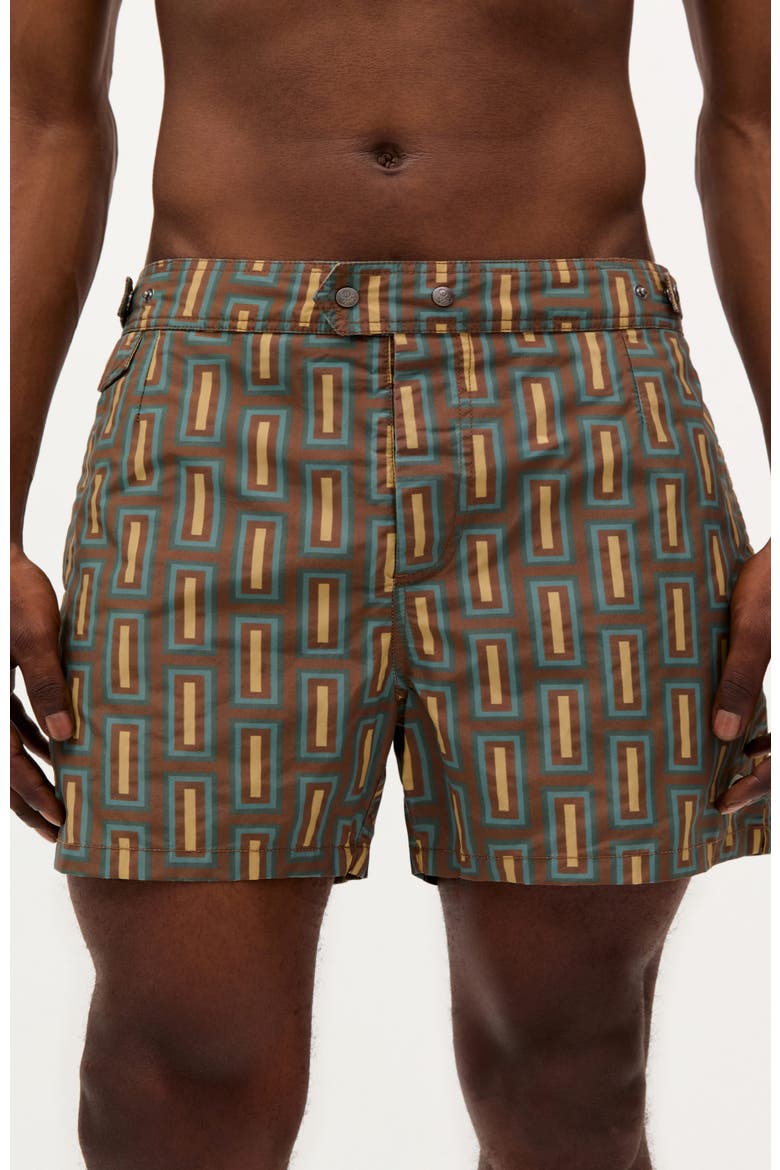 Newport S Swimsuit, Main, color, Brown