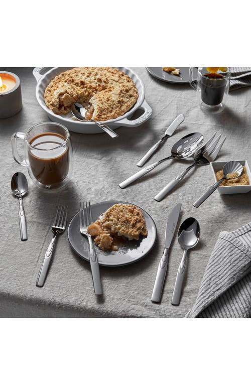 Henckels Cutlery Rapture 18/10 Stainless Steel 45-piece Flatware Set In Silver