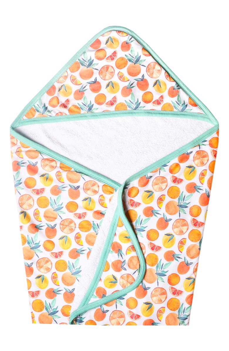 Copper Pearl Premium Hooded Towel, Alternate, color, Citrus