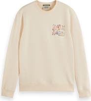 Scotch & Soda Graphic Print Sweatshirt