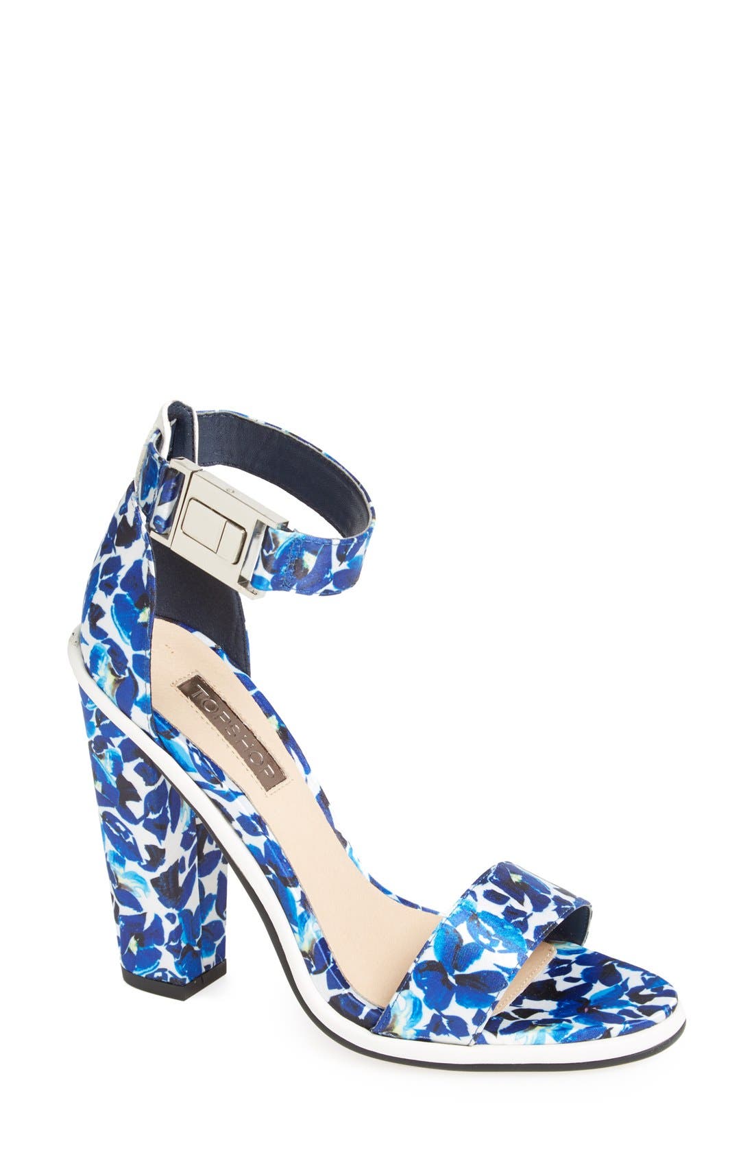 'Rosemary' Sandal, Main, color, BLUE