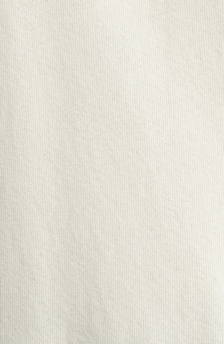 THE GREAT. The College Heart Graphic Sweatshirt, Alternate, color, Washed White W/ Red