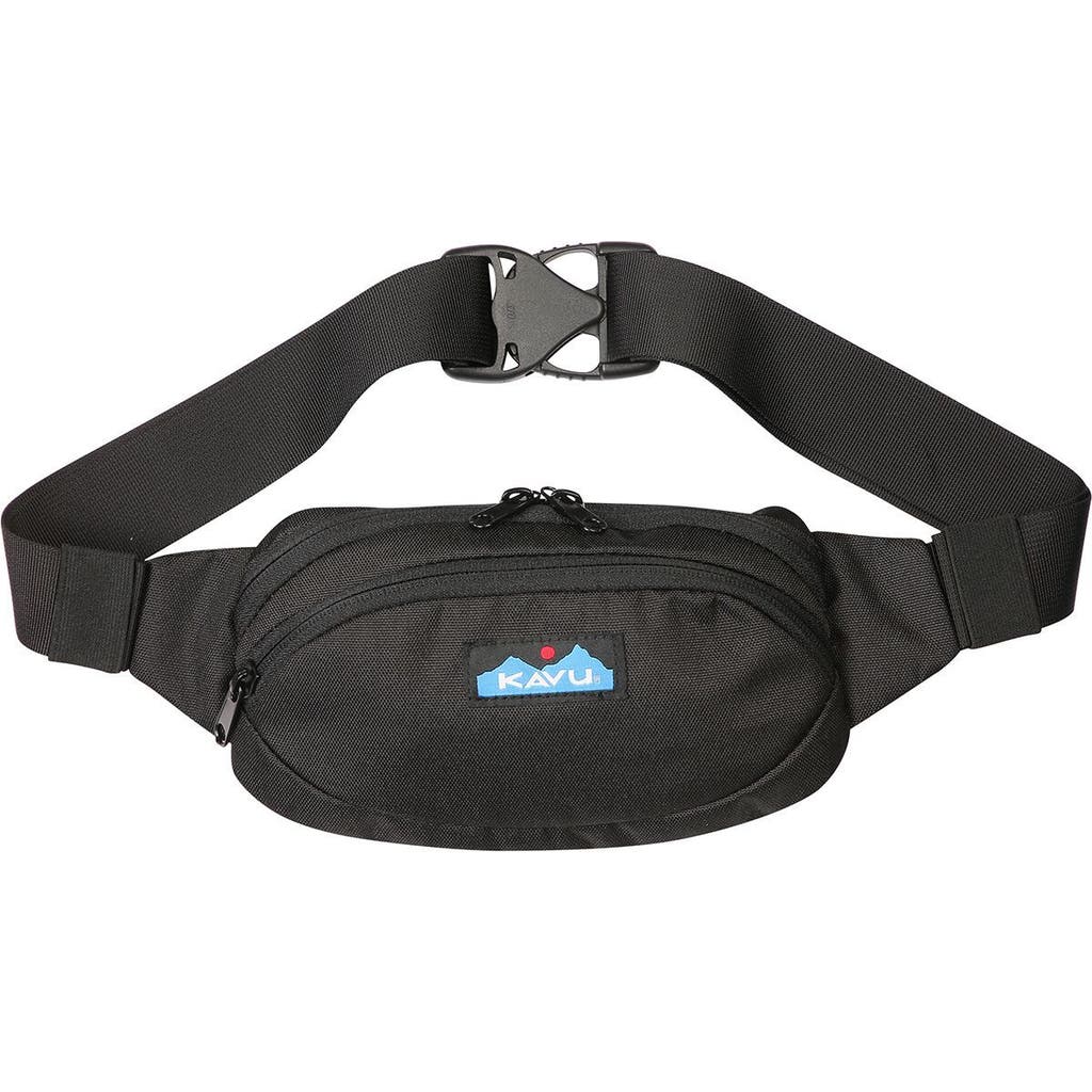 Kavu Spectator Waist Pack In Black