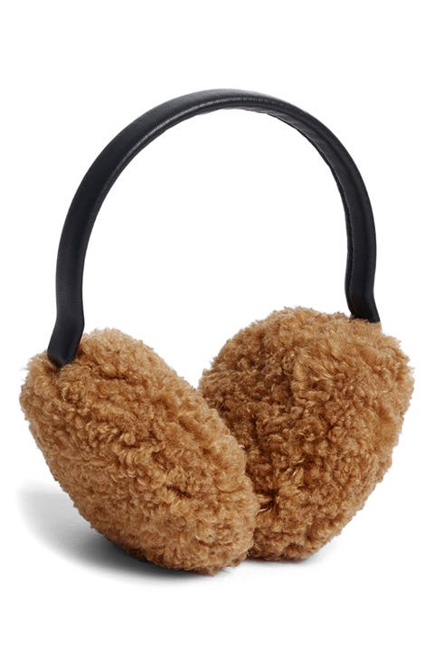 Esme Faux Shearling Bouclette Earmuffs
