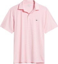 vineyard vines St. Jean Stripe Sankaty Performance Polo