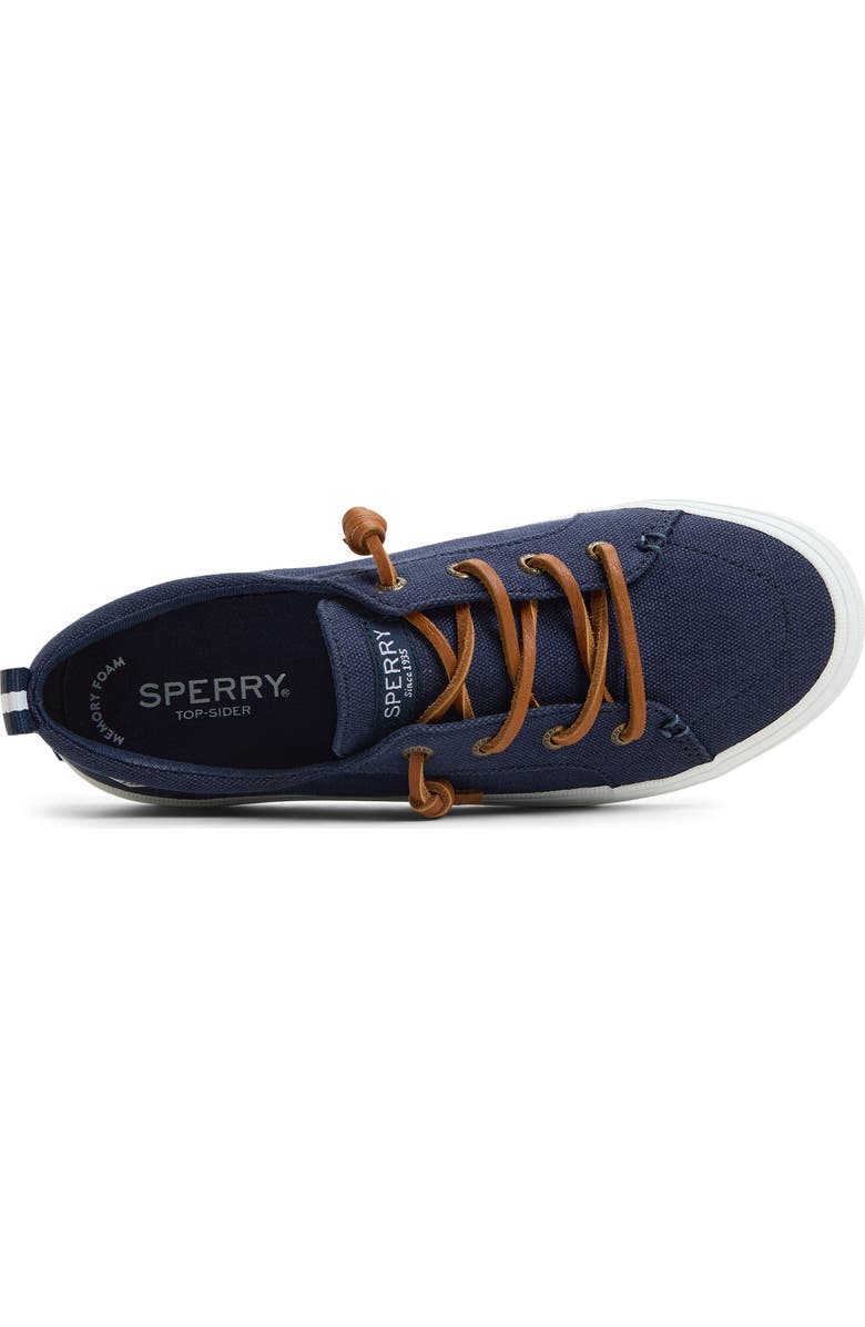 Sperry Cove Lace-to-Toe Sneaker, Alternate, color, Navy