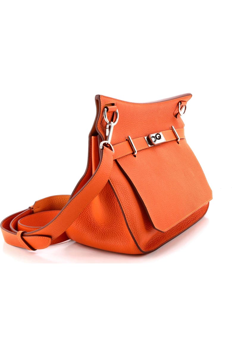 Pre-Owned Hermes Verso Jypsiere Bag Clemence 34, Alternate, color, Orange H/Mangue