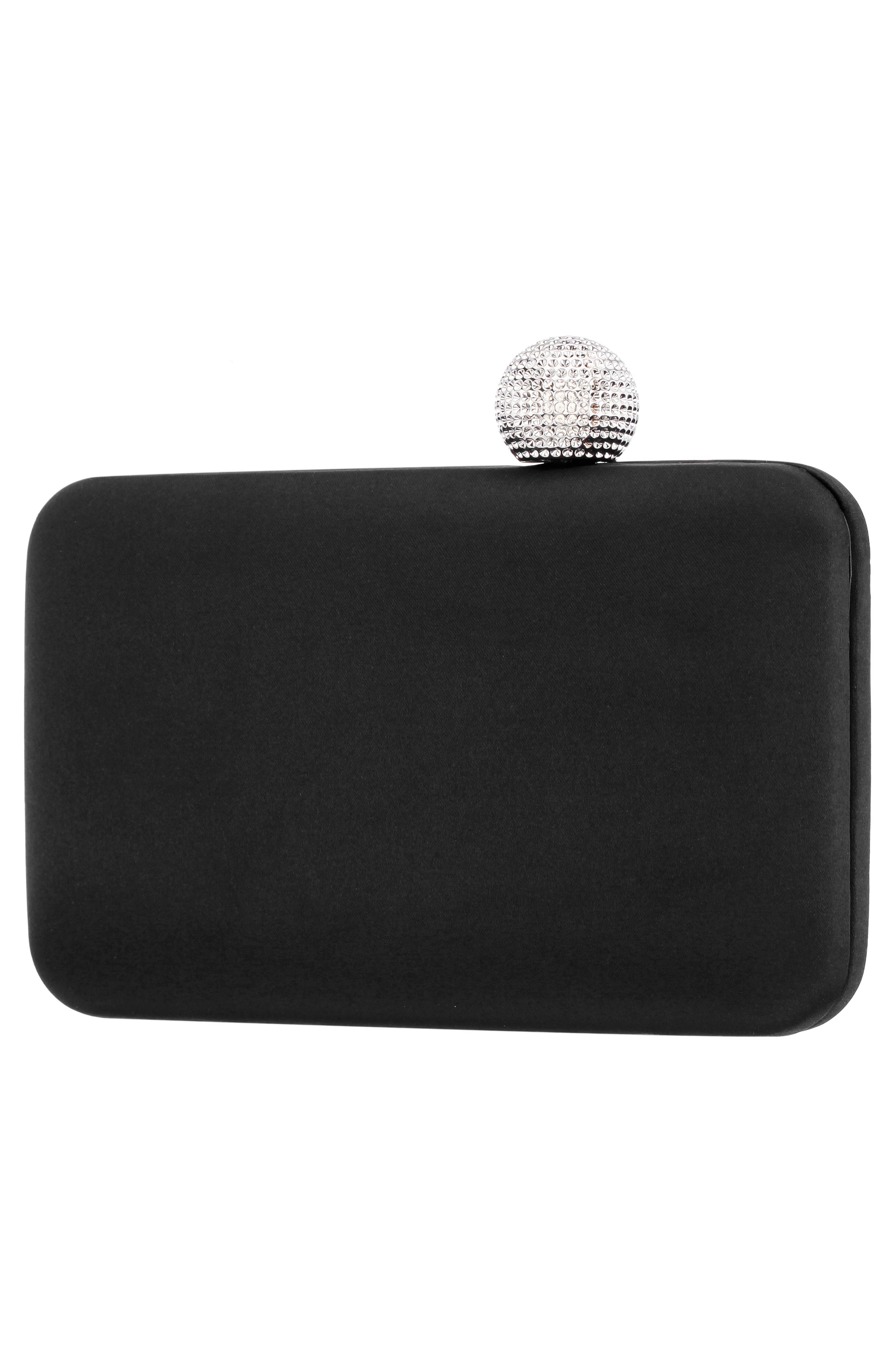 Nina Kimberly Clutch, Alternate, color, Black