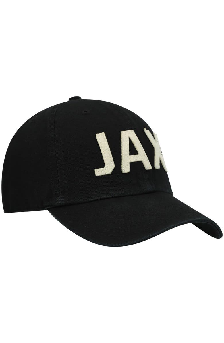 '47 Women's '47 Black Jacksonville Jaguars Finley Clean Up Adjustable Hat, Alternate, color, Black