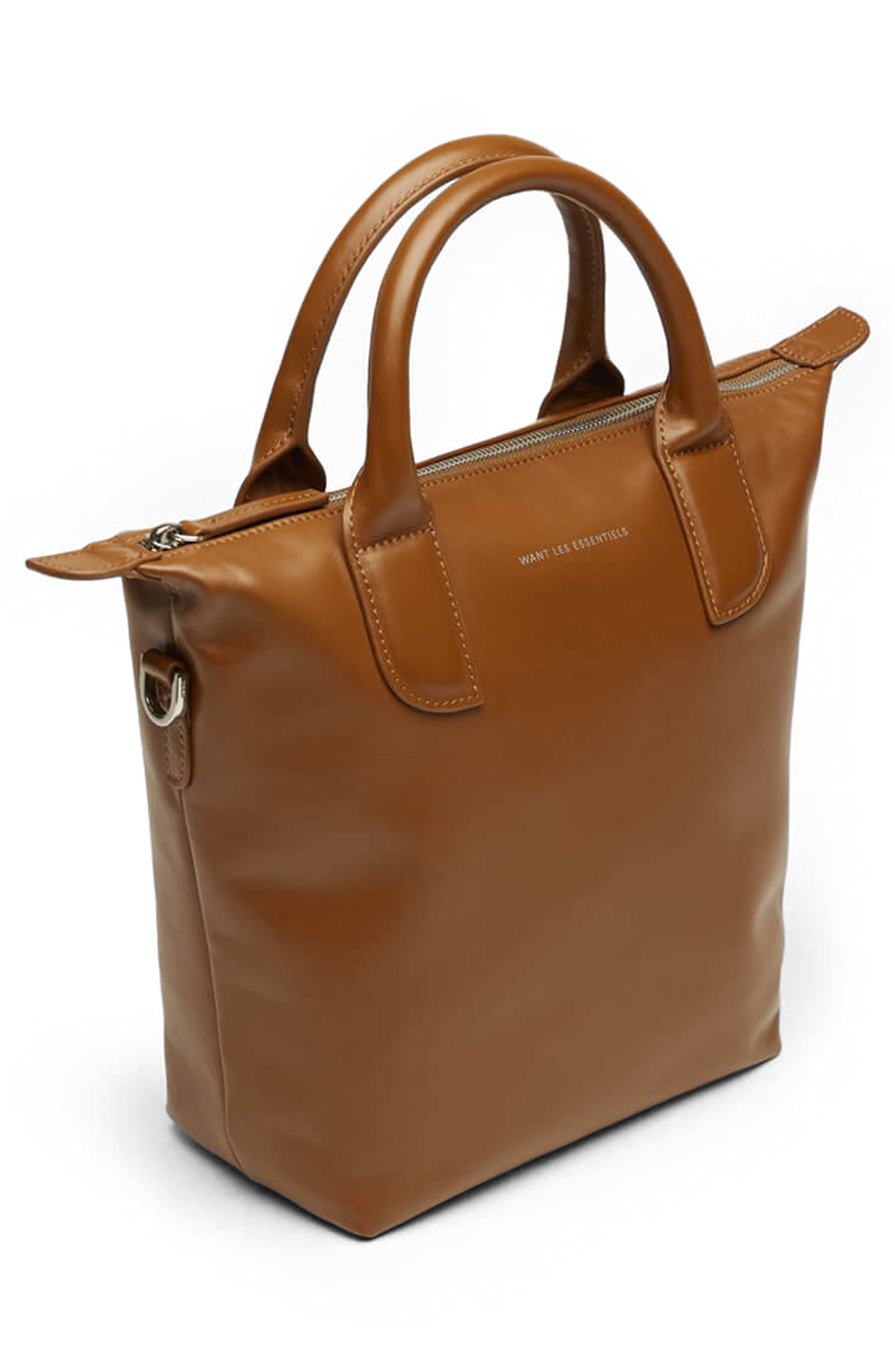 Petite Ohare Tote Bag, Alternate, color, CUERO