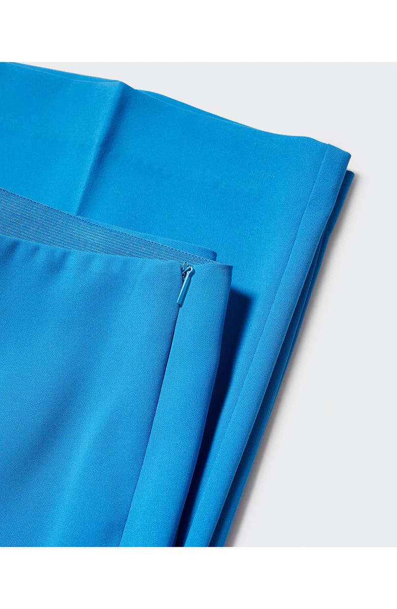 MANGO High Waist Wide Leg Suit Pants, Alternate, color, 