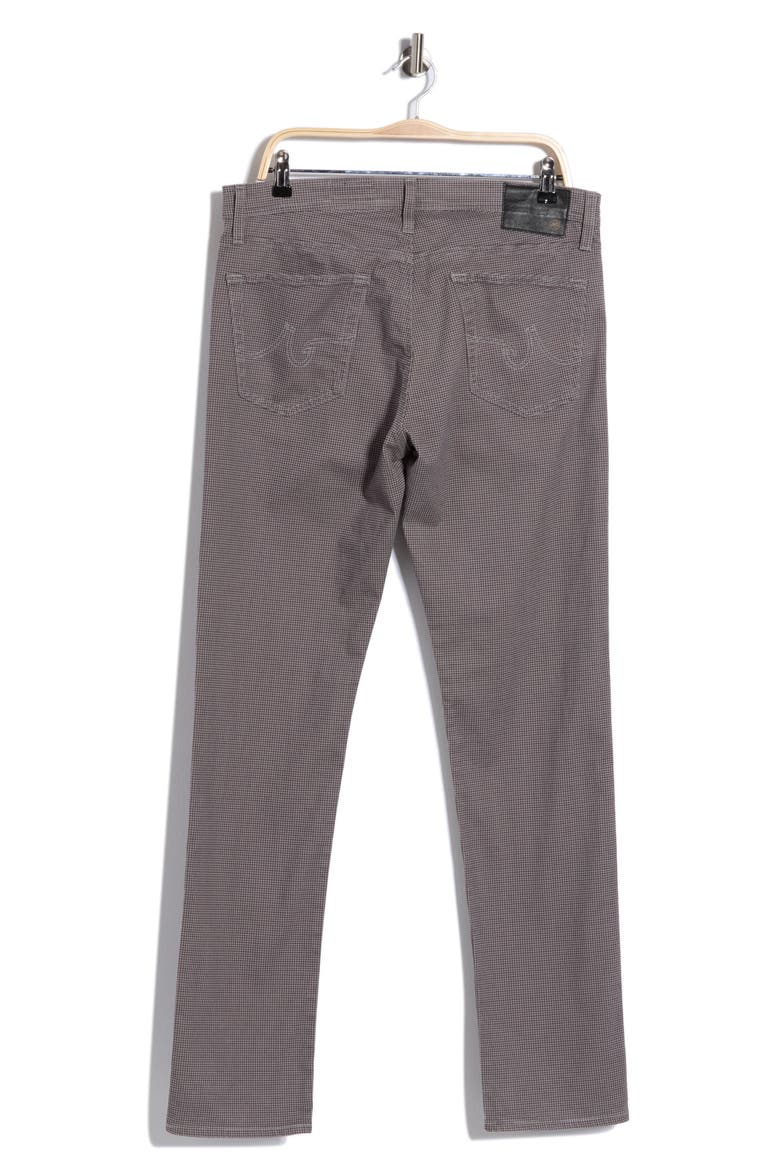 Tellis Slim Fit Stretch Pants, Alternate, color, SAUNTER MAROON MULTI