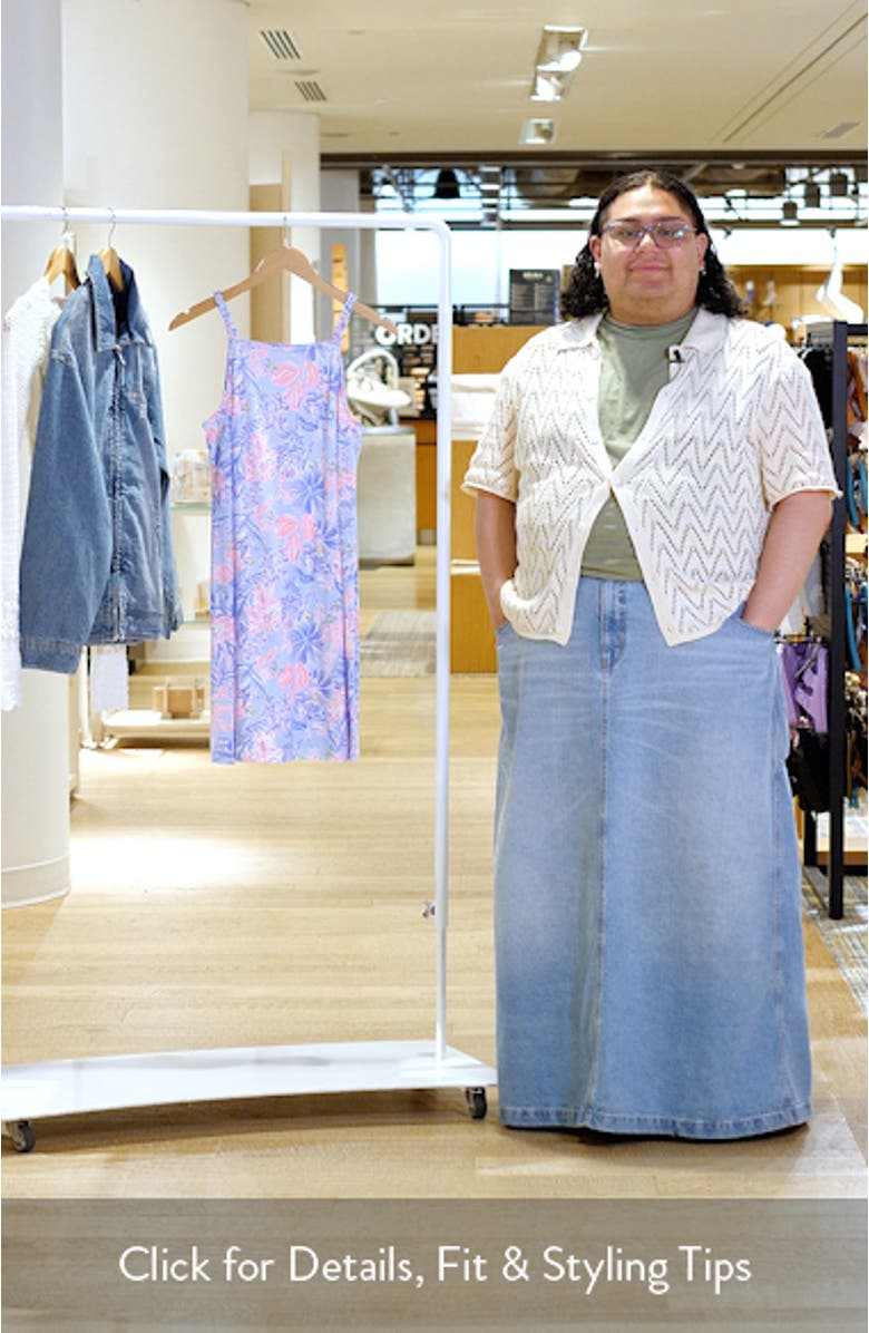 Kyleigh Floral Cotton Dress, sales video thumbnail