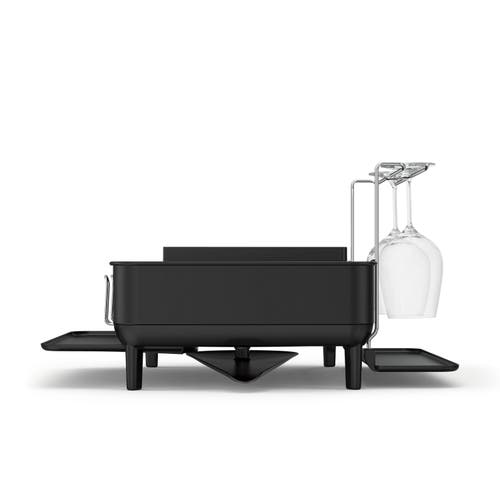 Simplehuman Steel Frame Swivel Spout Dishrack In Multi