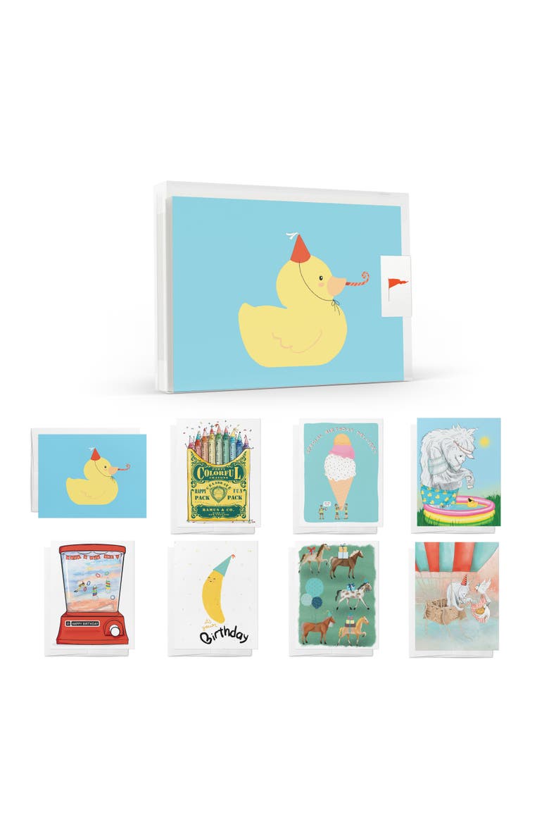 Kids Birthday Greeting Card Pack Assorted Set, Main, color, Multi-Pack