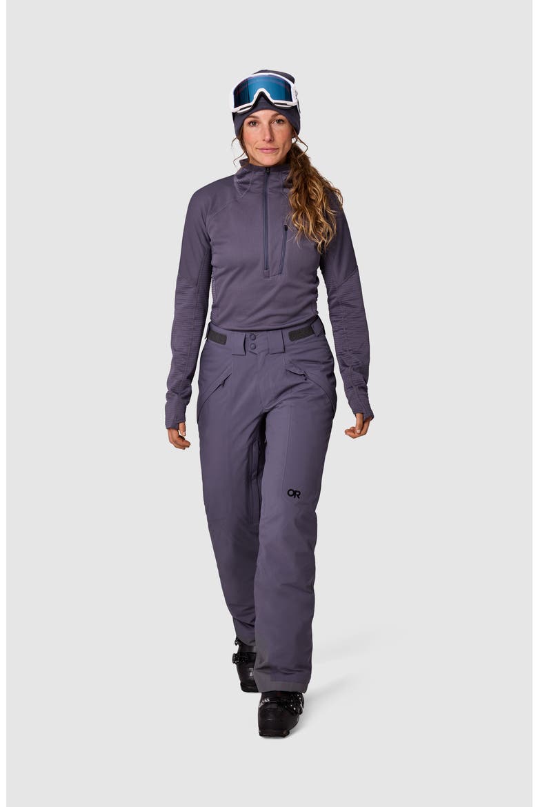 Snowcrew Snow Pants, Alternate, color, SMOKY QUARTZ