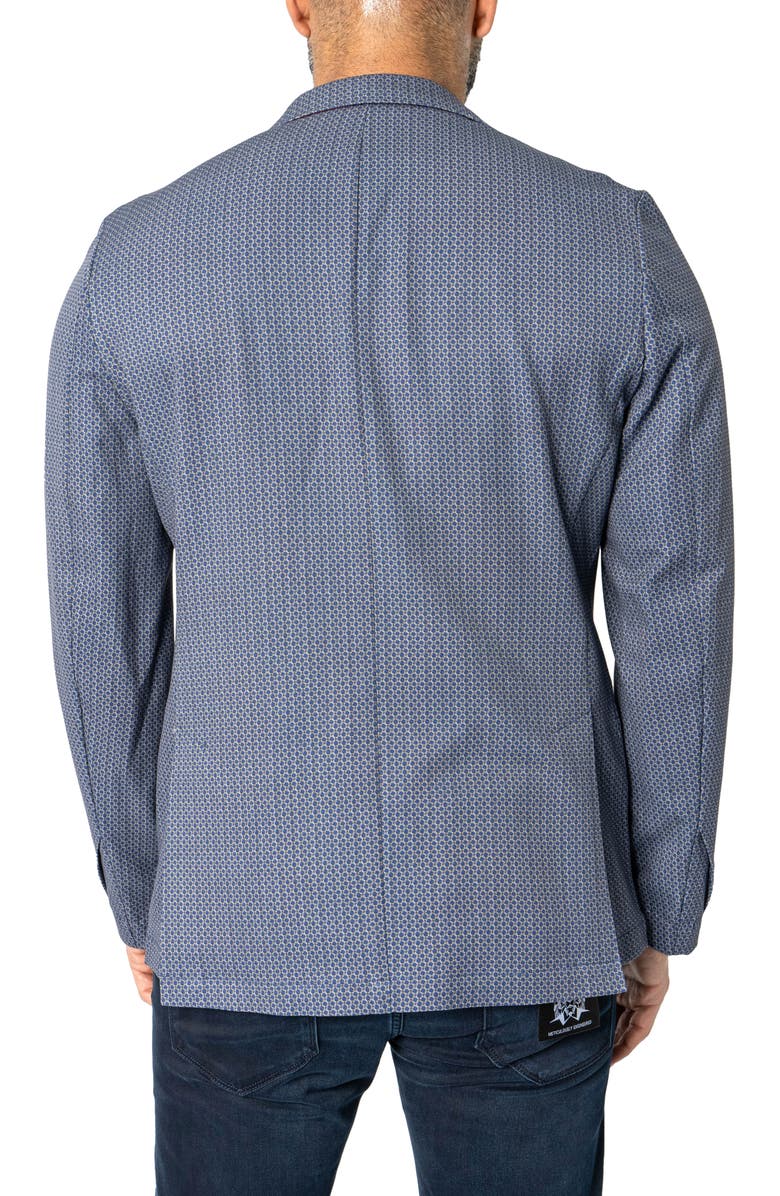Maceoo Descartes Unconstructed Thatch Blue Blazer, Alternate, color, Blue