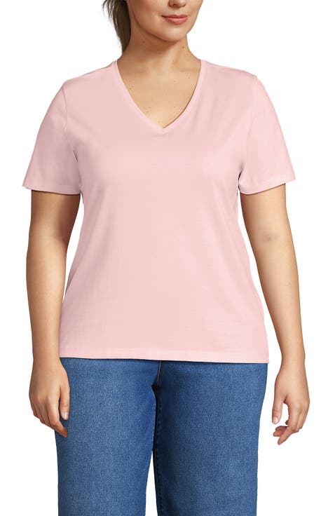 Supima Cotton V-neck T-Shirt