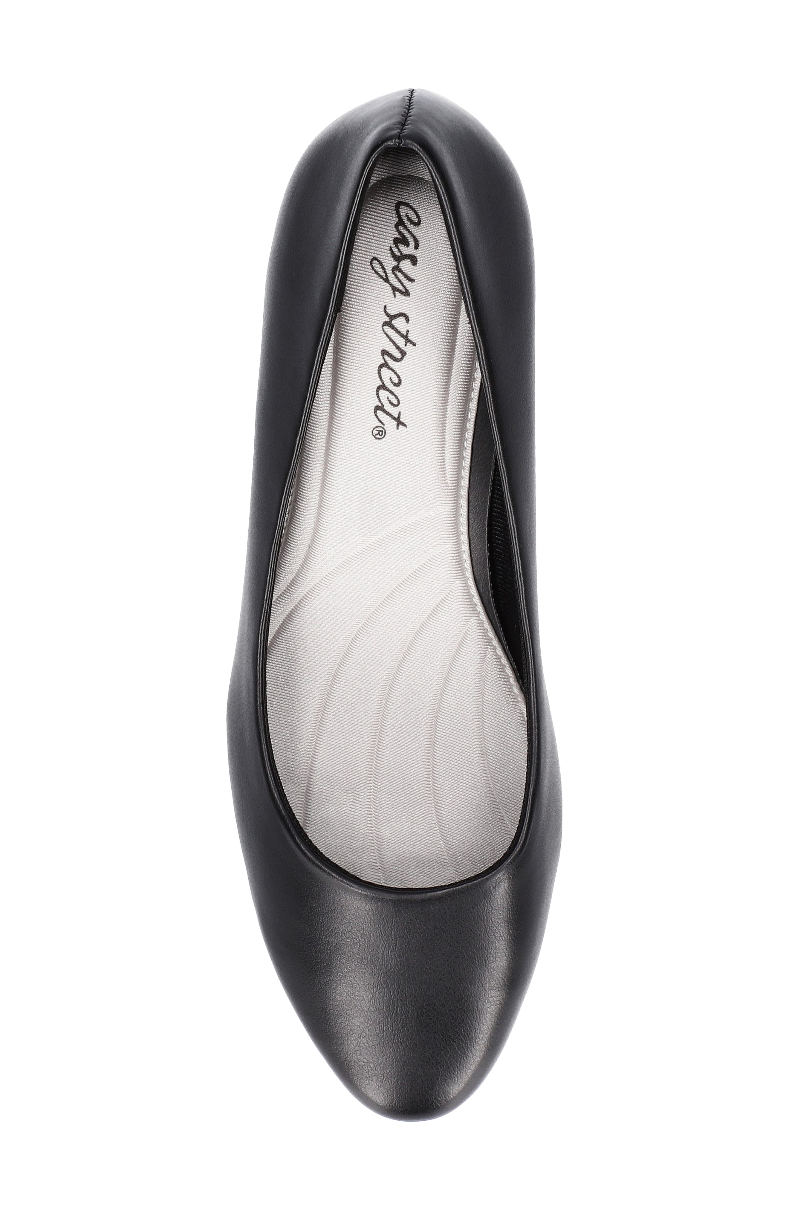 EASY STREET Ballari Round Toe Pump - Multiple Widths Available, Alternate, color, Black