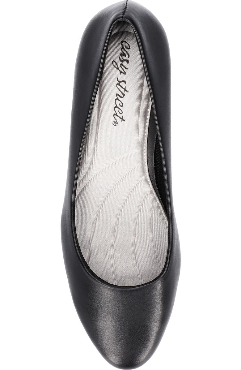 EASY STREET Ballari Round Toe Pump - Multiple Widths Available, Alternate, color, Black