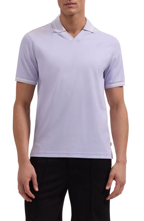 Pima Cotton Johnny Collar Polo