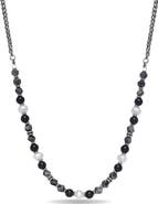 EYE CANDY LOS ANGELES Jeremiah Agate Beaded Necklace