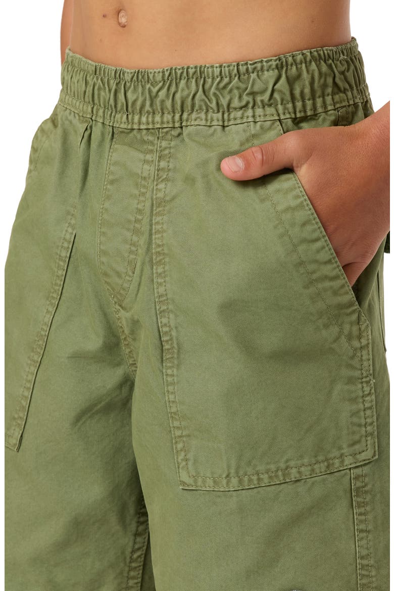 Kids' Ronan Field Shorts, Alternate, color, OIL GREEN
