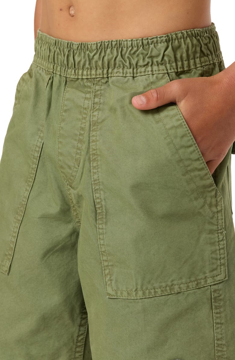 O'Neill Kids' Ronan Field Shorts, Alternate, color, Oil Green