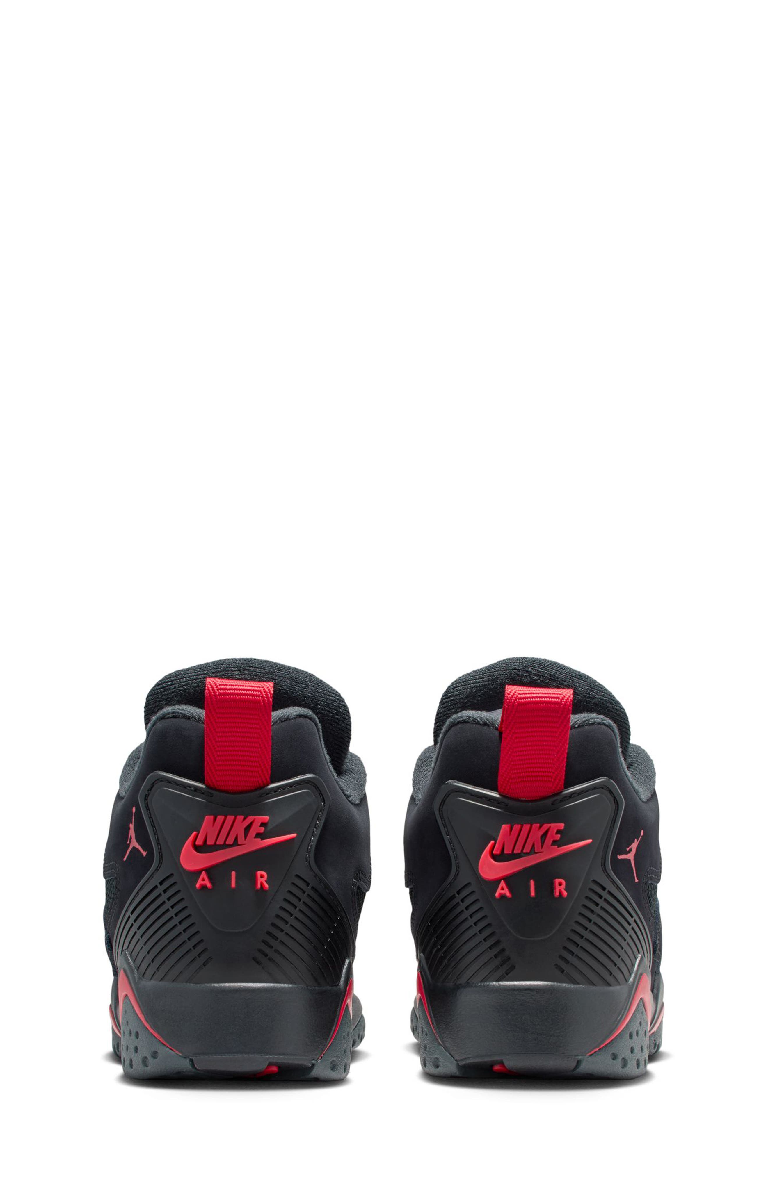 Jordan Kids' Jordan 7 RM Low Top Basketball Sneaker, Alternate, color, Black/ Gym Red/ Anthracite