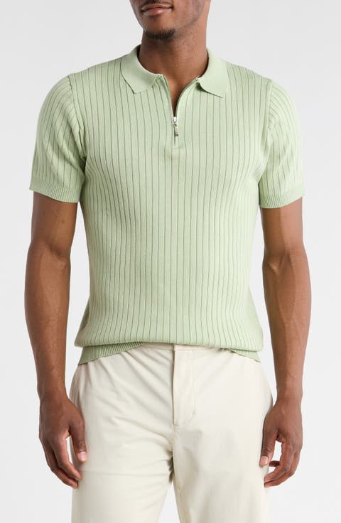 Slim Fit Polo Sweater