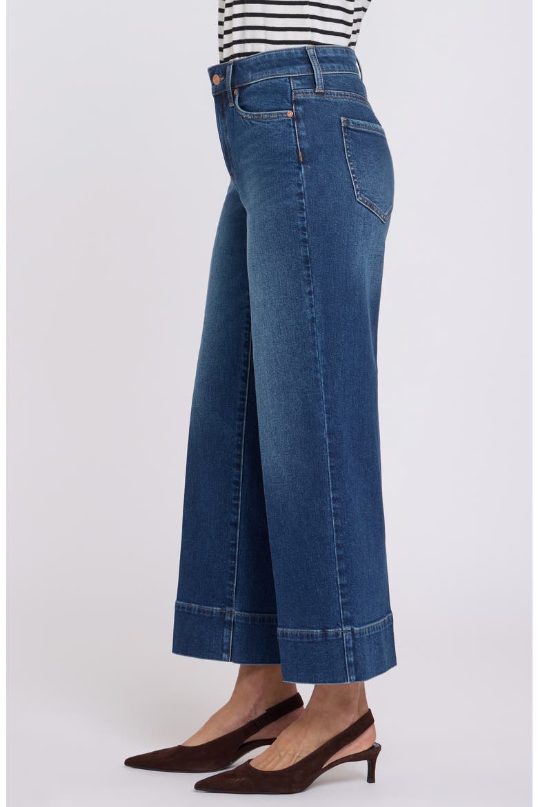 Teresa Ankle Wide Leg Jeans, Alternate, color, SUNSET VILLA