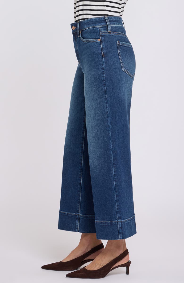 NYDJ Teresa Ankle Wide Leg Jeans, Alternate, color, Sunset Villa