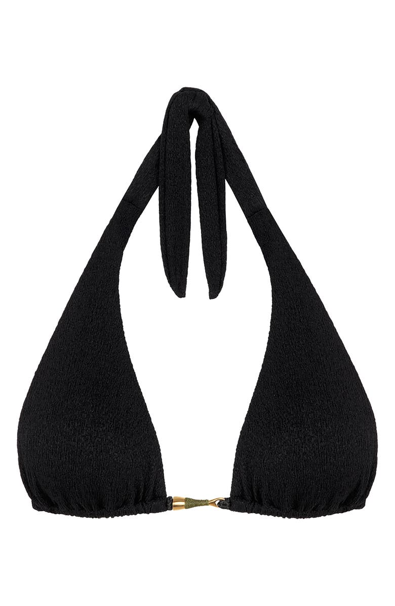 ViX Paula Hermanny Mabel Hanna Bikini Top, Alternate, color, Black