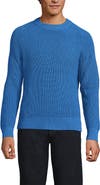 Lands' End Drifter Cotton Crewneck Sweater