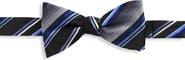 Synrgy Big & Tall Striped Bow Tie