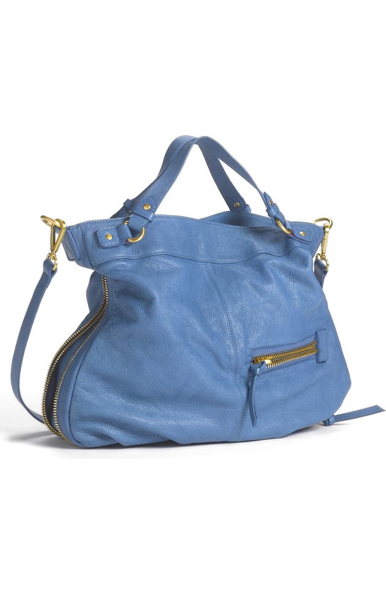 STEVEN by Steve Madden 'Hugo' Satchel, Main, color, Blue