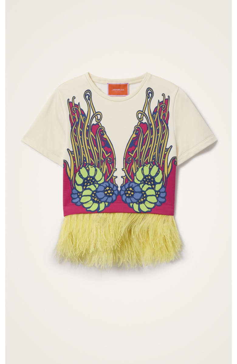 La DoubleJ La Scala Tee, Alternate, color, Lemuria Placée Pink