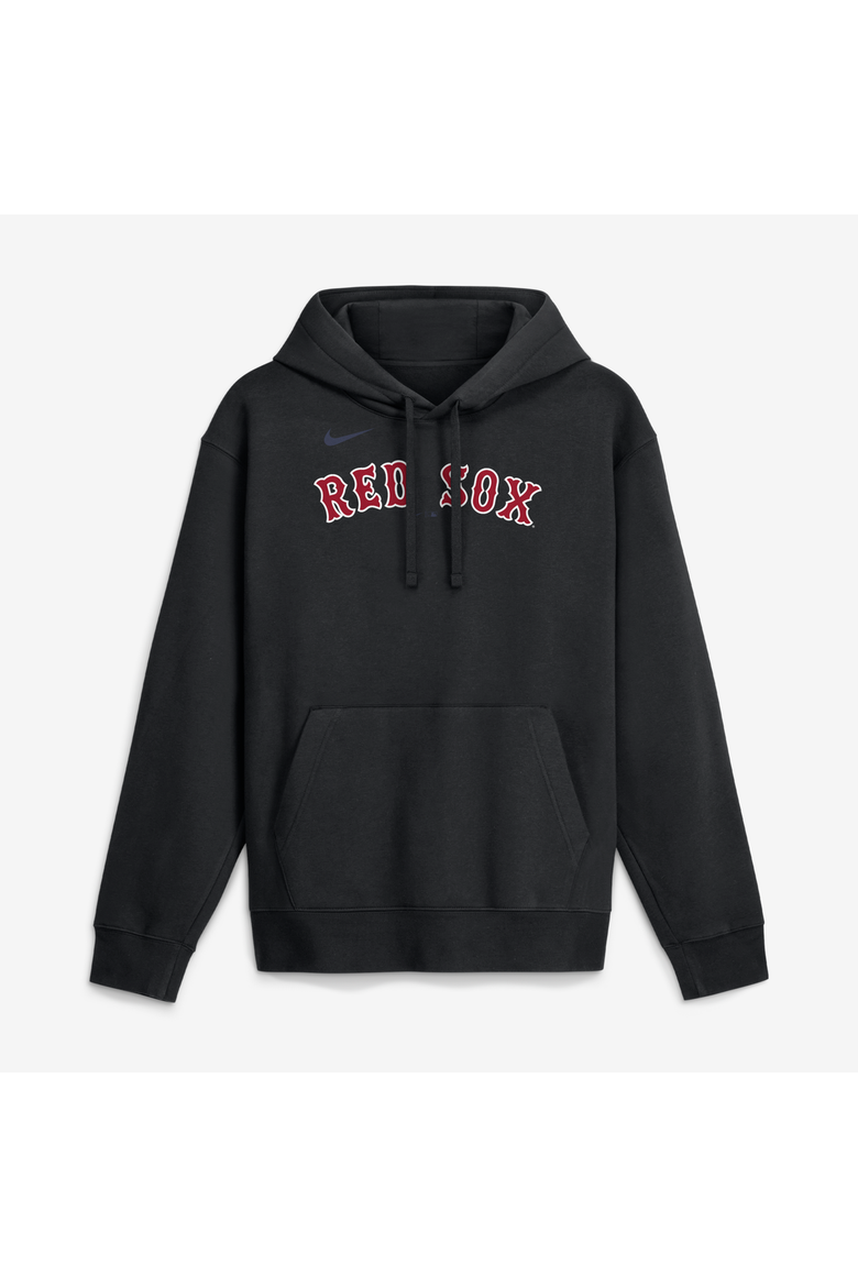 Men's Nike Black Boston Red Sox Dri-FIT Club Hoodie, Alternate, color, Black