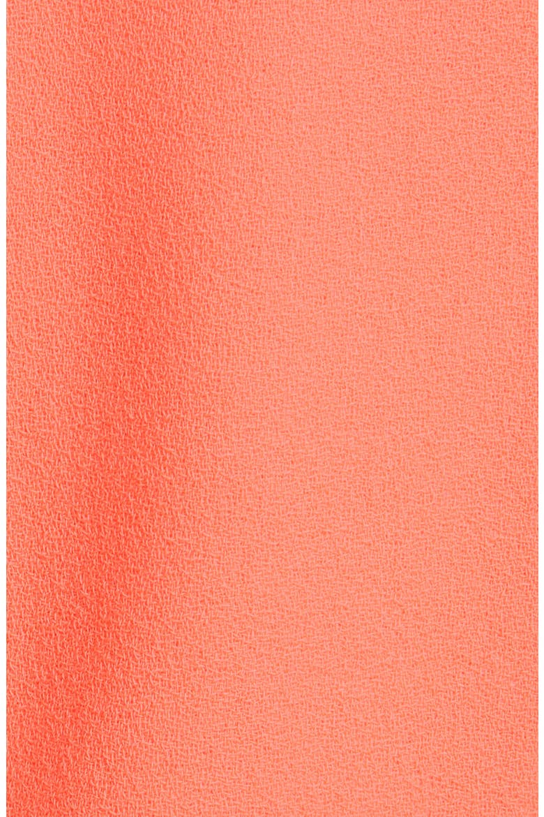 Wool Crepe Blazer, Alternate, color, NEON TANGERINE