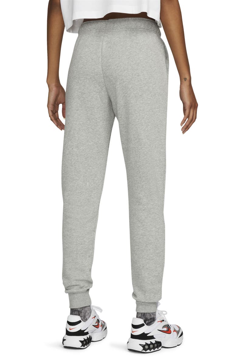 Nike Sportswear Club Fleece Joggers, Alternate, color, Dark Grey Heather/ White