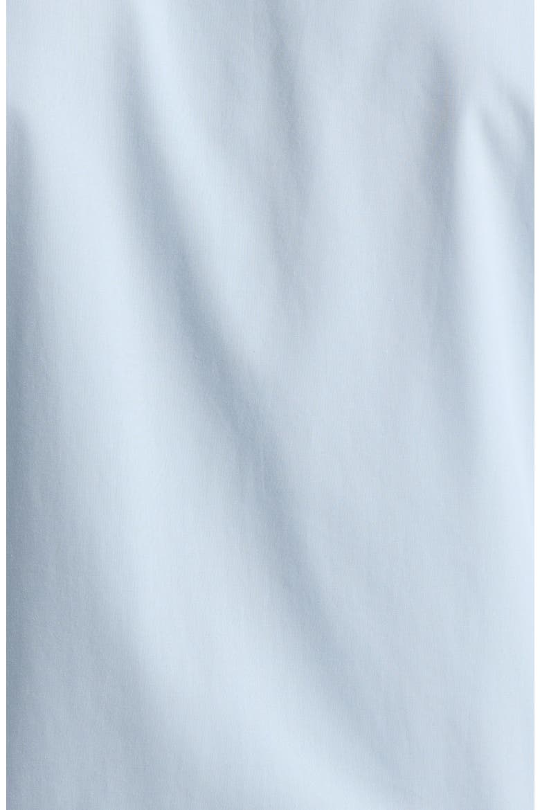 Non-Iron Traditional Fit Solid Cotton Dress Shirt, Alternate, color, BLUE SKYWAY