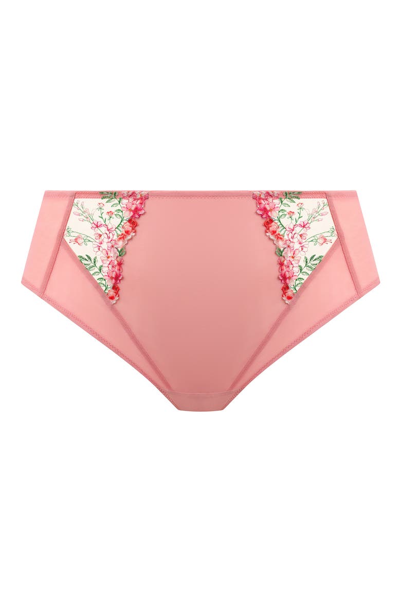 Aerith Embroidered Briefs, Alternate, color, ROSE