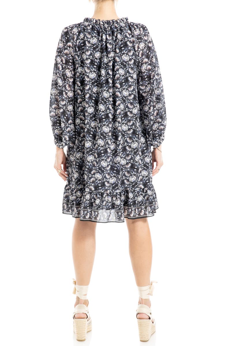 MAX STUDIO Balloon Sleeve Trapeze Dress, Alternate, color,