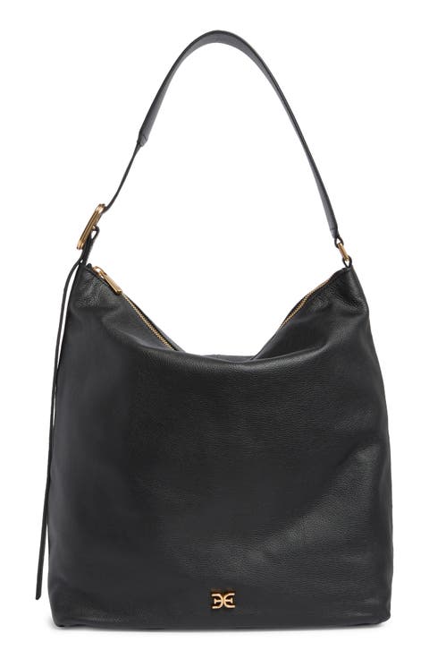 Kara Medium Buckle Hobo Bag