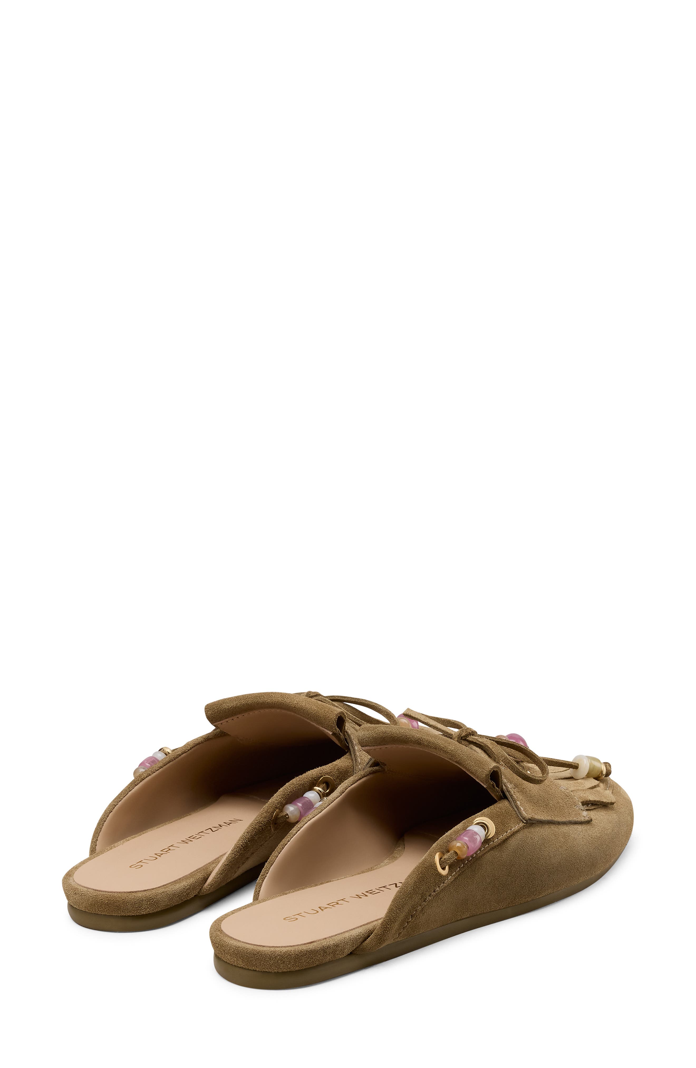 Stuart Weitzman Majorca Tinsley Mule, Alternate, color, Golden Olive