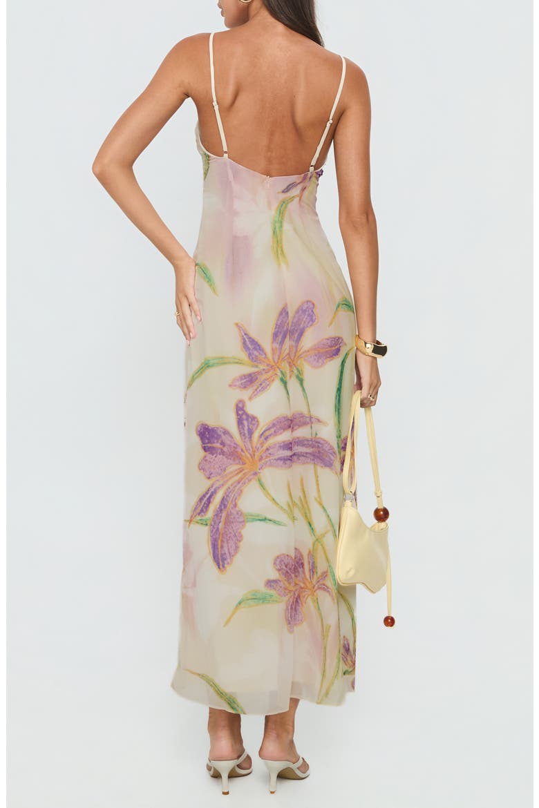 Isakaia Floral Beaded Maxi Dress, Alternate, color, FLORAL / MULTI