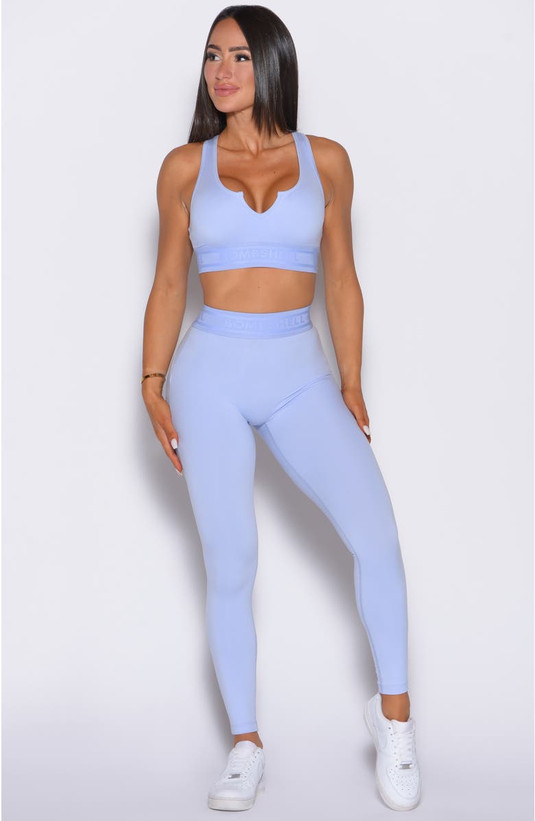 Bombshell Sportswear Bombshell Active Bra, Alternate, color, Baby Lavender