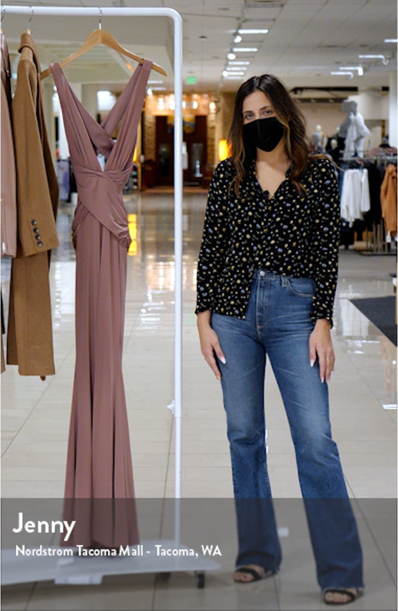 Secret Agent Side Cutout Gown, sales video thumbnail