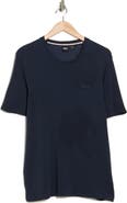 BOSS Ribbed Stretch Modal Pajama T-Shirt